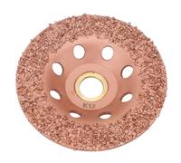 Asixxsix Disco per Rifinitura dello Zoccolo, Resistente all'usura Placcato in Ti, Diametro 100 Mm con Calibro di Installazione 16 Mm per Bovini Cavalli Ovini