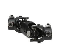 Asixxsix Doppio Giunto a u dello Sterzo, 3/4 "Dd X 3/4" Dd, Lunghezza 5,2 Pollici, Accoppiatore per Albero Piantone dello Sterzo con Adattamento Universale per Auto