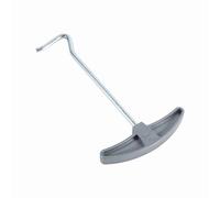 Asixxsix Estrattore di Picchetti in Acciaio Efficiente Dispositivo di Rimozione dei Picchetti per Tende da Sole per Bivacco, Roulotte - Accessorio Essenziale per il Campeggio