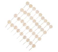 Asixxsix Etichette per Piante Succulente, Effetto 3D Inciso Al Watch Me Grow Etichette per Piante Succulente, Esagonali in Legno con Set da 36 Pezzi per Decorazione di Vasi di Fiori e Regali