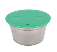 Asixxsix Filtro del caffè, Filtri per Caffettiere Ricaricabili in Acciaio Inossidabile di Grado, 2,1x1.4 Pod da caffè 4,06 Once per Keuring 2.0 e 1.0