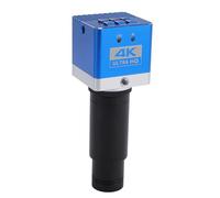 Asixxsix Fotocamera per Microscopio, Risoluzione 4K HD 8,3 MP con Oculare Elettronico con Sensore CMOS 1/1,8, Fotocamera per Microscopio Digitale per Studio di Adulti e Bambini