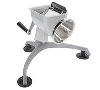 Asixxsix Grattugia Rotente Manuate Multifunzioni in Acciaio Inossidabile, 5 Lame, Design Antiscilolo - Formaggio, Verdure, Pate, Noci - Facile da Pumire