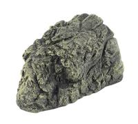 Asixxsix Grotta per Nascondere Rettili, Ornamento in Pelle di Pesce Non Resina per la Decorazione del Serbatoio Dell'acquario (DB-025C Grande grotta delle tartarughe)