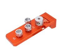 Asixxsix Guida di alluminio del trapano di profilo, Punch Locator Access Poole Drill Jig Per 20 30 40 serie di alluminio di perforazione Jig che perfora l'utensile ausiliario di