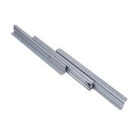 Asixxsix GUIDA PER Cassetto, Binario DI SCORRPREGO IN METALLO PER CARICHI PESANTI CON PORTA DI 120 KG, ALLUNGABILE 400 A 900 Mm, GUIDA DI SCORMENTO CON CUSCINETTO A SFFERA A ESTENSEEEE