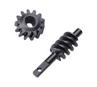 Asixxsix Ingranaggi Differenziali, SCX30 Aggiorna il Set di Ingranaggi Differenziali dell'Asse in Acciaio con Numero di Denti 2T 13T per Asse Overdrive e Prestazioni Cingolate Adatte per SCX30 1/30