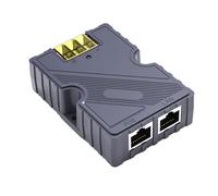 Asixxsix Iniettore Poe, Iniettore Poe Passivo Dc48-57v 3a Gige con Lan per Satellite Internet Kit, Protezione Abs Sovratensions ESd, anettività Ad Alta velocithà