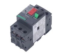 Asixxsix Interruttore del Motore, Manuale Magnetico Termico Pulsante di Avviamento del Motore 35 Mm Montaggio di Binario AC690 V con Protezione Sovraccarico, per Avvio (GV2-ME14 6-10A)