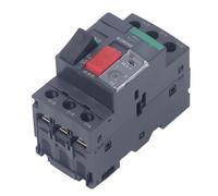 Asixxsix Interruttore del Motore, Manuale Magnetico Termico Pulsante di Avviamento del Motore 35 Mm Montaggio di Binario AC690 V con Protezione Sovraccarico, per Avvio (GV2-ME10 4-6.3A)