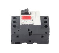 Asixxsix Interruttore Salvamotore di Sicurezza Protezione Sovraccarico Montaggio su Guida Guida 35 Mm Interruttore Salvamotore AC690V Versatile Facile Installare (GV2-ME14C 6-10A)