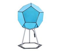 Asixxsix Lampada da Tavolo Infinity Dodecahedron Gaming Light Cubo 3d Con 7 Color, Fantastica Luce Notturna A LED RGBW PER L'ARREDAMENTO DELLA Fotocamera da Let, Support Incluso