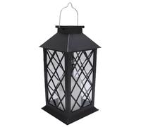 Asixxsix Lanterne Solari, Luci di Missione a Candela Senza Fiammafera a LED, Luci Solari Sospese per Decorazioni da Tavolo da Giardino Portico Esterno, Lanterne Appese al Giardino da