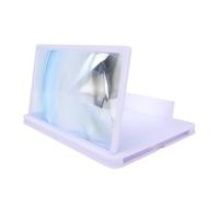 Asixxsix Lente d'ingrandimento per Schermo del Telefono, Supporto per Telefono Pieghevole da 14 Pollici con Tecnologia delle Lenti Fresnel Rivestimento Anti-luce Blu Angolo di Visione Regolabile