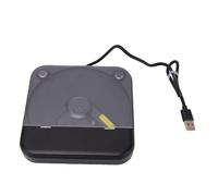 Asixxsix Lettore CD Portatile, Porta USB AUX Lettore CD Esterno per Auto Anti-salto con Telecomando per Veicolo, Laptop, TV, Computer, Compatibile con File WAV o MP3