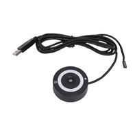 Asixxsix Lettore di Impronte Digitali USB per W10 11, Scanner Biometrico con Riconoscimento Tattile a 360 Gradi per PC e Laptop, Accesso Rapido in 0,5 S, Supporta Illuminazione RGB