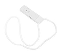 Asixxsix Lettore MP3, Lettore Musicale Compatto e Portatile Senza Perdita di Dati, Supporta Fino a 64 GB con Batteria da 180 mAh per Una Lunga Durata per Gli Studenti, Auricolari Inclusi (Bianco)