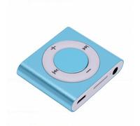 Asixxsix Lettore MP3, Lettore Musicale Portatile con Audio HiFi Senza Perdita, Supporta Auricolari e Scheda di Memoria Fino a 64 GB, Altoparlante Integrato con Batteria da 18 Ore, per la (azzurro)