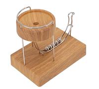 Asixxsix Macchina del Moto Perpetuo di Arte Cinetica, Gadget Educativo per Insegnare Atti Student, Giocattolo di Fisica Scientifica, Giocattolo da Scrivania Antistress a Basso Rumorss