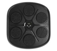 Asixxsix Macchina per Boxe Musicale, Design Interattivo di Sicurezza Musicale, Attrezzatura per Allenamento di Boxe Ad Altezza Regolabile, Bersaglio da Illuminato con Morbido Cuscino per Palestra