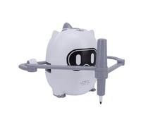 Asixxsix Macchine da Disegno Robot per Bambini, modalità Multiple Educative Interattive Kit da Disegno per Schizzi Intelligenti, Impara a Disegnare con 100 Carte 12 Penne Colorate per Ragazzi e