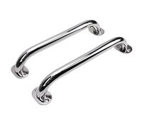 Asixxsix Maniglia per Barca, Corrimano Marino in Acciaio Inossidabile Lucido 13,58 Pollici con Base Robusta, Maniglie per Barche Marine per Barca Yacht Camion Auto Appartamento