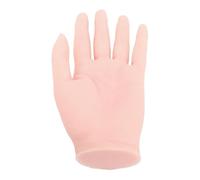 Asixxsix Mano per Pratica delle Unghie, Mano per Manicure Flessibile Pieghevole e Riutilizzabile in Silicone, per Unghie in Silicone con Scanalatura per Incorporata per la Pratica della Nail Art e