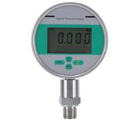 Asixxsix Manometro Digitale, Manometro Digitale con Display da -1-1bar con Quadrante da 4 Pollici e Connettore Filettato M20x1,5 per L'Industria dei Macchinari per Aria, Acqua e Olio