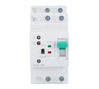 Asixxsix Mini ATS AC Interruttore di Trasferimento Automatico/manuale, 50/60Hz 2P 80A Selettori Elettrici Tipo PV Montaggio su Guida DIN, Mini ATS Solar Auto Dual Power Switch per