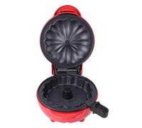 Asixxsix Mini Cake Maker, 550W Design a Forma di Torta Waffle Iron Piastra Antiaderente Doppio Lato Riscaldamento Rapido Macchina per Pancake per Colazione Snack Dessert (Spina europea 220 V)