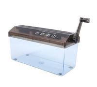 Asixxsix Mini Distruggidocumenti Manuale, Distruggi Documenti A4, Macchina da Taglio Dritta per Documenti, per Ufficio Scolastico, Cancelleria Desktop per Carta, Appunti, Fatture