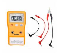 Asixxsix Misuratore di capacità Digitale, Tester per Condensatori con Range Automatico 0,01pF-470F con Stima, Tester di capacità con Display LCD per Riparazione di Apparecchi HVAC,