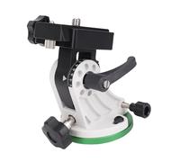 Asixxsix Monte del Telescopio per Watcher Sky, da 0 a 90 ° 3/8 Pollici di Regolazione della Latitudine Sedile in Alluminio in Lega Equatoriale Strumento di Latitudine Basare per (Verde e Bianco)