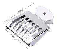 Asixxsix Morsetto/gabbia di Supporto in Acciaio Inossidabile, Strumento per la Cattura Dell'ape Regina, Aiuta gli Apicoltori a Catturare Facilmente le Api (BLACK)