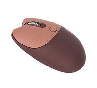 Asixxsix Mouse Wireless Cute Cat, Mouse Silenzioso da 2,4 GHz con Ricevitore USB Plug and Play, 3 Livelli DPI Regolabili Design Ergonomico per Donne e Bambini, Compatibile con (Caffè)