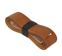 Asixxsix NASTRO ADESIVO Professionale per Raccchetta da Tennis a Pelle Bovina - Assorbimento del Sudore E Resisthenza Abrasione, Facile da Avvolgere, Adatto per Tennis E Badminton (BROWN)