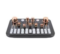 Asixxsix Pacchetto di Apparecchiature per Tavola Armonica Podcast, Mixer Cambia Voce Bluetooth con modalità Riverbero e Impostazioni del Tono, per Registrazioni in Streaming Live, Canti,