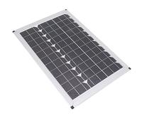 Asixxsix Pannello Solare, Modulo Solare Monocristallino Leggero da 100 W con Controller Impermeabile 12 V 24 V per Auto Campeggio Barca Luci Esterne Agricoltura Turismo, Kit Pannello