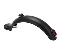 Asixxsix Parte Posteriore per Scooter Leggero con Gancio e Fanale Posteriore - Facile da Installare per Mijia M365 - Ideale per Tutte le Condizioni Atmosferiche (BLACK)