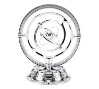 Asixxsix Pendolo a Moto Perpetuo Dell'orbita Celeste, Macchina a Moto Perpetuo con Culla di Newton Arte Cinetica, Decorazione Creativa per L'astronomia Rotante per la Casa