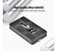 Asixxsix Piastra Resistente per Custodia per Supporto Fotocamera Resistente Alla RRS per Monopiede TRIOPO PU60 (PU70)