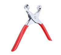 Asixxsix Pinza per Occhielli con Occhiello, Set di Punzoni Manuali in Acciaio Legato da 12 Mm con Rondelle per Occhielli da 320 Pezzi per Abiti in Tessuto, Cintura in Pelle, Scarpe