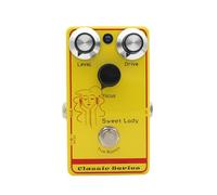 Asixxsix Pistale per Chitarra Overdrive, Effetto Overdrive Vintage, DC 9V, Interfaccia di Ingresso/output da 6,35 Mm, Mini Pedale per Chitarra Elettrica True Bypass, da Pulito