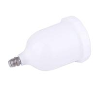 Asixxsix Pistola a Spruzzo in Plastica con Alimentazione a gravità, Vaso di Vernice Ad Alta Durezza da 600 Ml per D-evilbiss/T-EKNA Pro Pri FLG