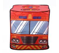 Asixxsix Pop-up Tenda da Gioco, Tenda Pieghevele per Camion Dei Gelati 28,3 X 28,3 X 44,1 Pollici Finta Casetta per Bambini Divrottimento Al Chiuso e All'aperto, di Commercio (Digitare un)