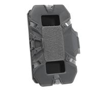 Asixxsix Porta Telefono con Piastra, Pieghevole Sicuro e Leggero con Supporto per Telefono Molle, Supporto per Sul Petto per Zaino con Gilet Tattico (GREY)