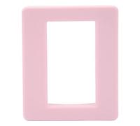 Asixxsix Portabicchi in Silicone per Bicchieri con Fessura Incorporata, Portabicchierie Portabicchi per Artigianato Utilizzare per Applicare Decalcoma in Vinile per Bicchier (PINK)