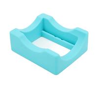 Asixxsix Portabicchi in Silicone per Bicchieri con Fessura Incorporata, Portabicchierie Portabicchi per Artigianato Utilizzare per Applicare Decalcoma in Vinile per Bicchier (BLUE)