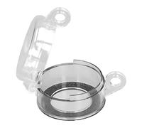 Asixxsix Protezione per Interruttore a Pulsante da 30 Mm BS-02, Materiale PC, Protezione per Interruttore di Arresto di Facile Installazione per L'industria Chimica
