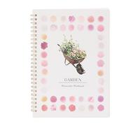 Asixxsix Quaderno di Esercizi per Acquerello, Blocco per Esercitazioni di Pittura Adatto Ai Principianti con Carta Lucida e Istruzioni Visive, Pigmenti Sicuri Solubili in Acqua, per (Giardino)